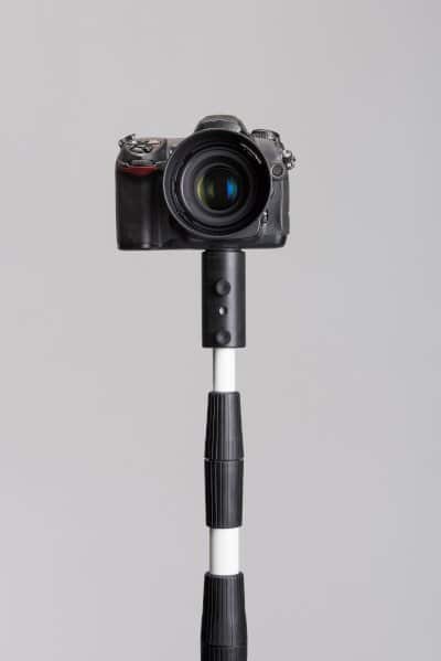 Camera mounted on a Wonder Pole 621Pro