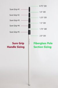 Sure Grip Pole Handle Set