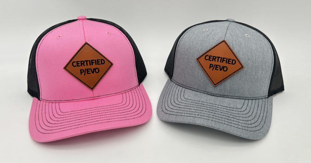 Certified P/EVO (Pilot / Escort) Trucker Hats
