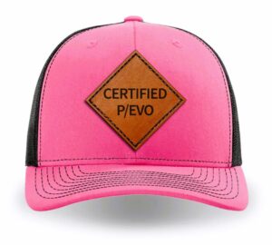 Certified P/EVO (Pilot / Escort) Trucker Hats