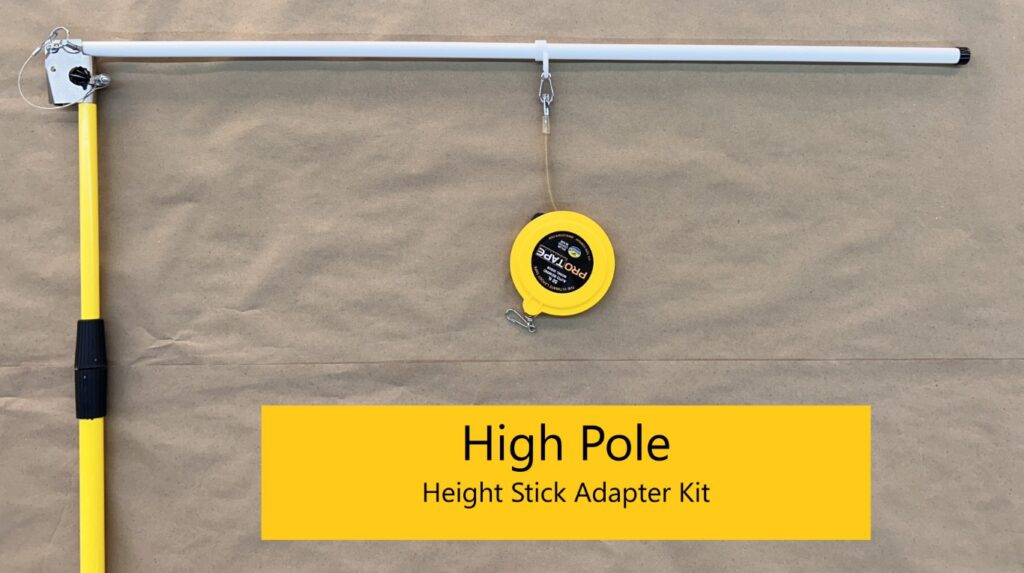 High Pole - Height Stick Adapter Kit