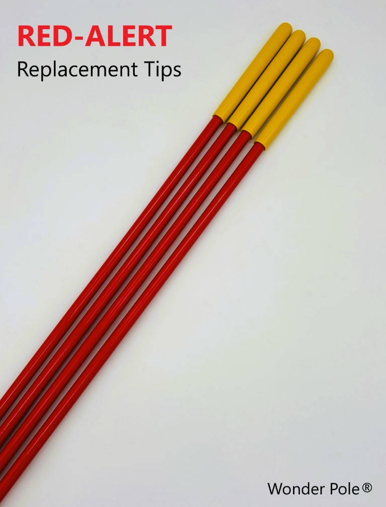 RED-ALERT Replacement High Pole Tips